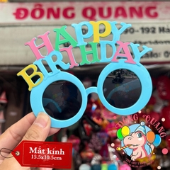 Mắt kính Happy birthday