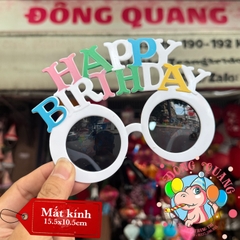 Mắt kính Happy birthday