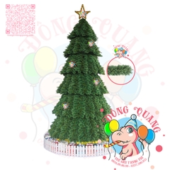 Cây thông khổng lồ 2 loại lá PE, cước nở hoa