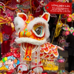 Lồng Đèn Lân Sư Nhựa Lắp Ráp