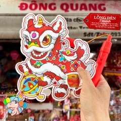 Đèn Trung thu nhựa 2 mảnh SS