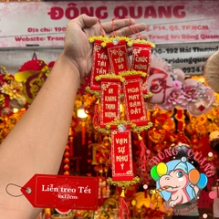 Liễn treo Tết 4-6-8cm