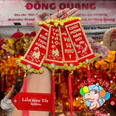 Liễn treo Tết 4-6-8cm