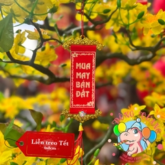 Liễn treo Tết 4-6-8cm
