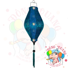 Lồng đèn Hội An vải gấm - dáng na