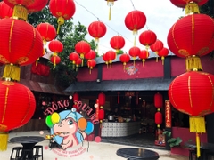 Lồng đèn vải tròn (cặp)