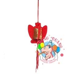 Dây treo lồng đèn nỉ nhung nhỏ