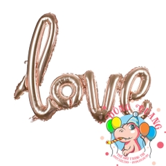 Bong bóng Chữ Love