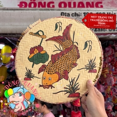 Mẹt tre vẽ trang trí 40cm