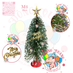 Cây thông mini lá cước kim tuyến