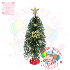 Cây thông mini lá cước kim tuyến