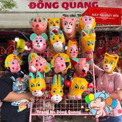 Mặt nạ giấy bồi truyền thống