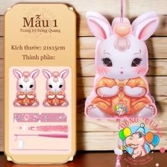 Đèn Trung thu Thỏ Ngọc hot trend 2024 (06 mẫu)