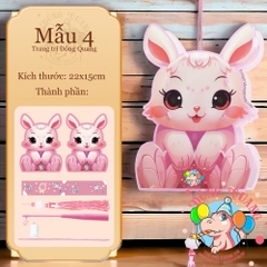 Đèn Trung thu Thỏ Ngọc hot trend 2024 (06 mẫu)