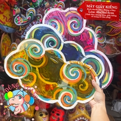 Lồng Đèn Đám Mây Giấy Kiếng truyền thống