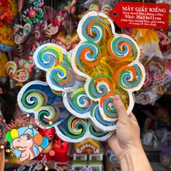 Lồng Đèn Đám Mây Giấy Kiếng truyền thống