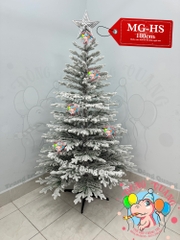 Cây thông PE, PVC MG phủ tuyết