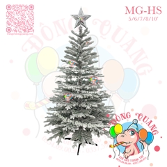 Cây thông PE, PVC MG phủ tuyết