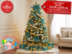 Cây thông PE, PVC NAN (NAN - cành tự động xoè)