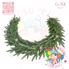 Dây trang trí lá PE