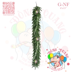 Dây trang trí lá PE