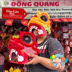 Đầu lân cho trẻ em (lông ngắn)