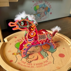 Đèn Trung thu giấy kiếng khung nhựa lớn 25cm