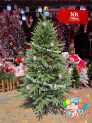 Cây thông toàn bộ lá PE (cành tự động xoè)