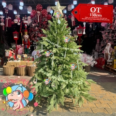 Cây thông 3 loại lá PE (cành tự động xoè)