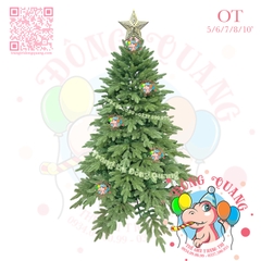 Cây thông 3 loại lá PE (cành tự động xoè)