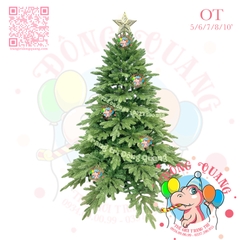 Cây thông 3 loại lá PE (cành tự động xoè)