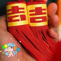 Phúc bảng gỗ cá chép đôi