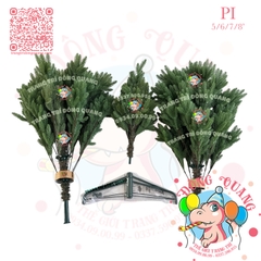 Cây thông toàn bộ lá PE (PI - cành tự động xoè)
