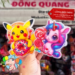 Combo lồng đèn mini nhựa 2 mảnh