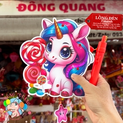 Đèn Trung thu nhựa 2 mảnh SS