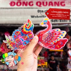 Combo lồng đèn mini nhựa 2 mảnh
