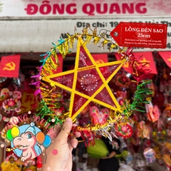 Đèn Trung thu Ông sao giấy kiếng
