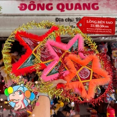 Đèn Trung thu Ông sao giấy kiếng