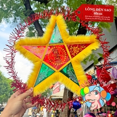 Đèn Trung thu Ông sao giấy kiếng