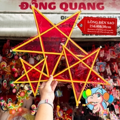 Đèn Trung thu Ông sao giấy kiếng