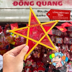 Đèn Trung thu Ông sao giấy kiếng