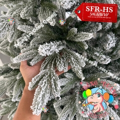 Cây thông PE-SFR phủ tuyết (cành tự động xoè)