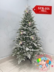 Cây thông PE-SFR phủ tuyết (cành tự động xoè)