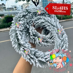 Sợi lá trang trí phủ tuyết