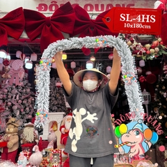 Sợi lá trang trí phủ tuyết