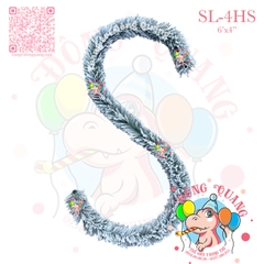 Sợi lá trang trí phủ tuyết