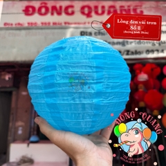 Lồng đèn vải tròn trơn