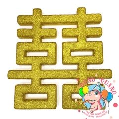 Chữ song Hỷ xốp vuông (5 màu)