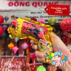 Súng bắn giấy kim tuyến (loại thổi)