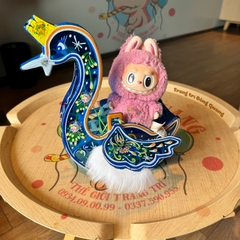 Đèn Trung thu giấy kiếng khung nhựa lớn 25cm